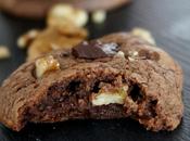 Cookies 100% chocolat... croustillant, moelleux généreuses chunk chocolat