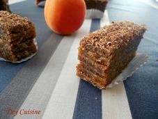 Cake millefeuille abricot noisette