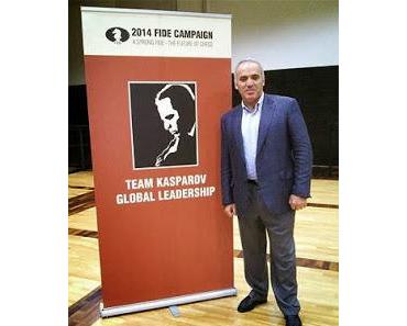 Échecs : La FFE pour Kasparov en 2014