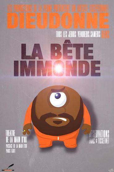 DIEUDONNE. "La Bête Immonde": compte rendu analytique de son nouveau spectacle