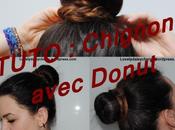 Tuto coiffure simple Chignon avec donut