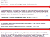 formation marketing digital manager unique France