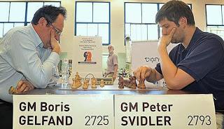 Gideon Japhet: Svidler 5-3 Gelfand