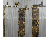 iPhone photos circuit imprimé modèle phablette