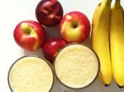 Aujourd'hui, j'ai testé smoothie pomme, nectarine, banane soupçon cannelle