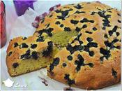 Gâteau moelleux myrtille