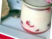 Mousse fromage blanc framboises