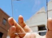 verre transparent photovoltaïque