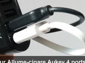 chargeur allume-cigare intelligent d’Aukey