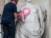 Reportage photo Lancement mois Octobre Rose place Berland pour sensibilisation dépistage cancer sein
