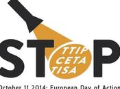 Rochelle octobre 2014 30place Commandant Motte Rouge Journée européenne anti-TAFTA