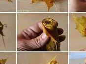 Comment faire rose avec feuilles d'automne