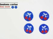 Boutons cerise