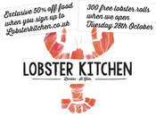 Lobster Kitchen -50% pendant mois automne 2014