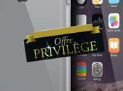 Offre privilège -50% coque protection transparente pour iPhone Plus