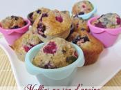 Muffins d'avoine fruits rouges