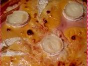 Pizza Cheddar, chévre camembert