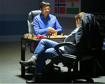 Partie 8 : Anand - Carlsen
