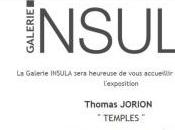Galerie INSULA signature SILENCIO exposition Thomas JORION