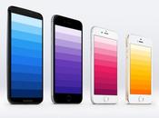 étagéres colorées comme fond d'écran votre iPhone
