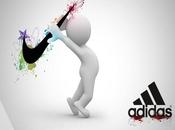 Nike attaque justice Adidas bandits