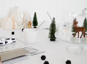 Déco Noël idées pour décorer table fête thème Forêt enchantée