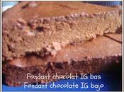 Fondant chocolat (PL) chocolate Bajo