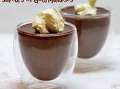 Pots Chocolat Marrons Nigella. Chestnut Chocolate Pots.