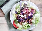 Dans cuisine Salade vitelottes bleu