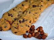 Cookies noisettes pépites chocolat