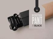 itBlack Poster-pant tout simplement noir