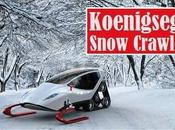 Snow Crawler, traîneau futuriste (vidéo)