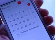 iPhone iOS8 Ajouter numéro semaine votre calendrier