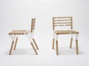 Quartz chaise bois résine Taichi Sekiguchi