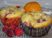 Muffins canneberges oranges