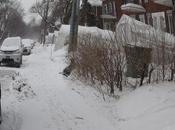 Canada Montréal neige
