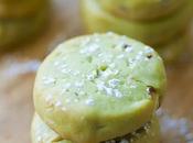 kitchen, Matcha Cookies with Almond