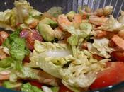 Salade crevettes l'asiatique