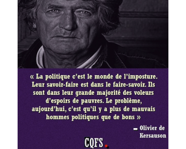 L’imposture politique
