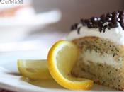 Gâteau Dimanche citron, pavot, crème chantilly...