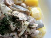 Poulet riesling champignons