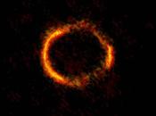 Astrophysique. repéré “l’anneau feu” d’Albert Einstein