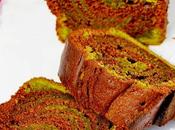 Cake vert matcha/chocolat