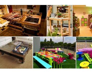 70 idées géniales à réaliser avec des palettes en bois