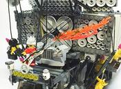 enceintes fonctionnelles véhicule réalisé LEGO