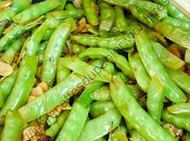 Pois gourmands amandes grillées Snow Peas with Toasted Almonds