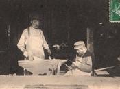 1909 Métiers anciens: Deux ouvriers couteliers Thiers