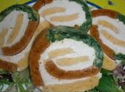 Roule tricolore creme fromage