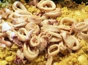 Rizotto calamars