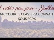 raccourcis connaître sous FCPX